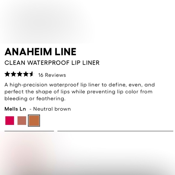 HOST PICK!✨🆕Gxve By Gwen Stefani Anaheim Line Lipliner in Mells Ln BRAND NEW🖤 - Picture 15 of 16